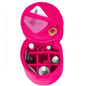 Sold out HOT PINK Dagne Dover Mika Toiletry Bag- Large Size- NWT